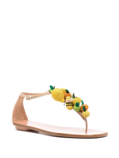 Citrus Punch flat sandals