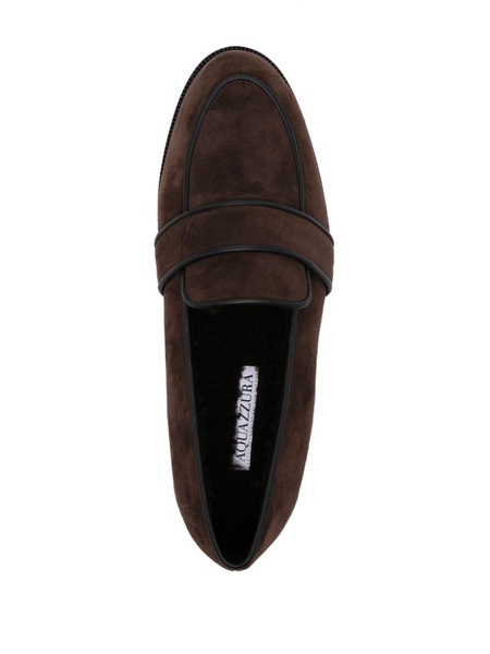 Martin suede moccasin loafers