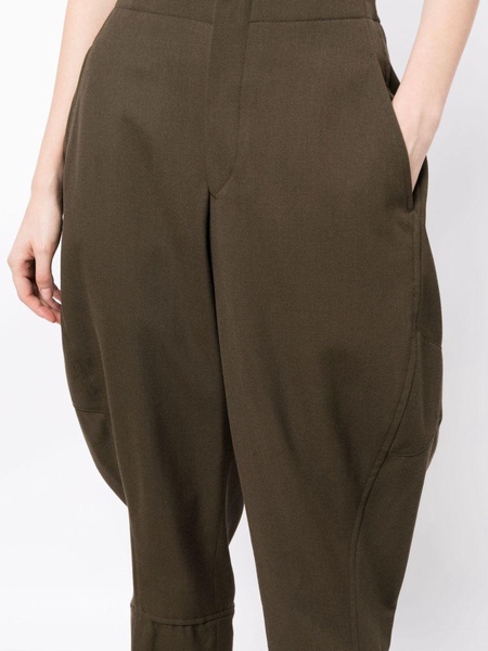 bell-shape cropped trousers