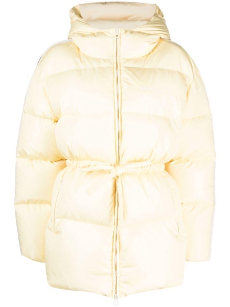 side-stripe puffer jacket