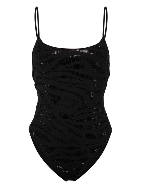 Cecille crystal-embellished swimsuit