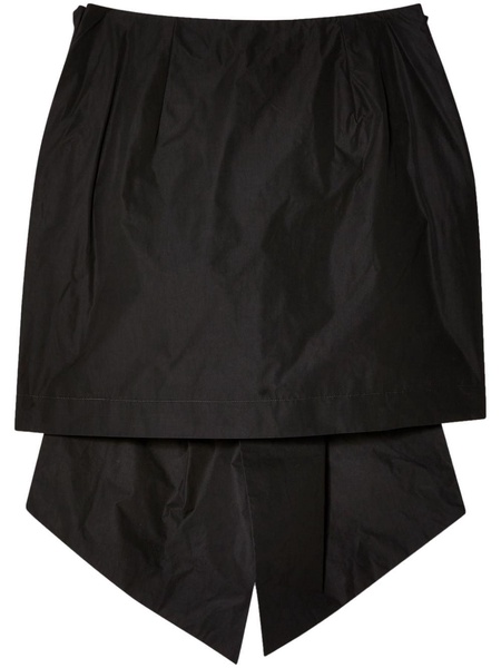 bow-detail mini skirt