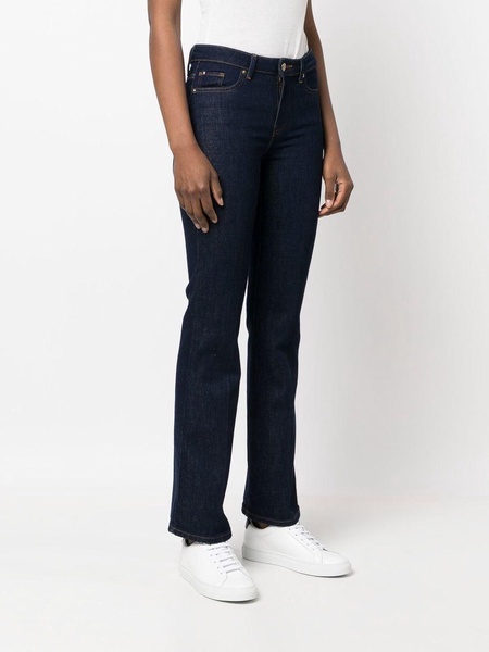 bootcut slim-fit jeans