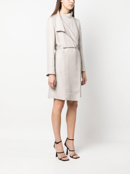 belted midi coat