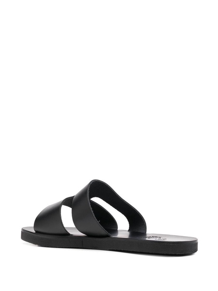 Apteros cut-out leather slides