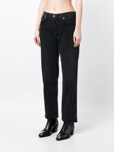 Neve organic cotton cropped jeans 