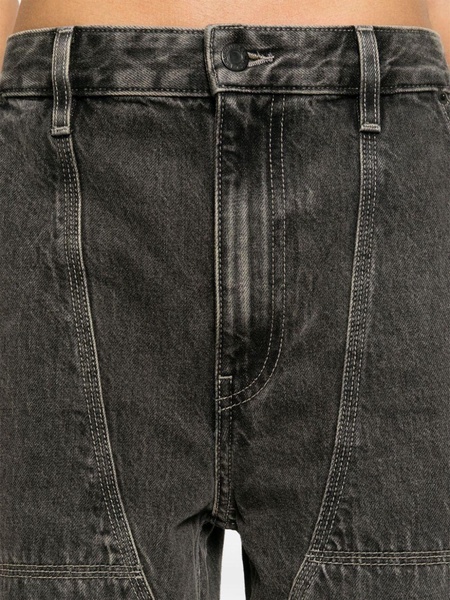 straight-leg carpenter jeans