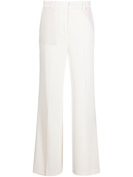 high-waist wide-leg trousers