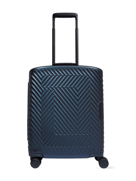 Atlas logo-embossed suitcase 