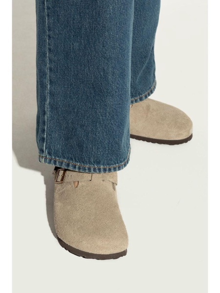 Tokio II suede clogs