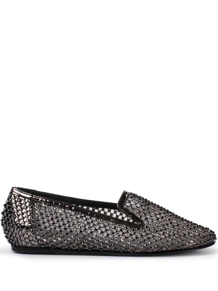 Gilda crystal-embellished slippers