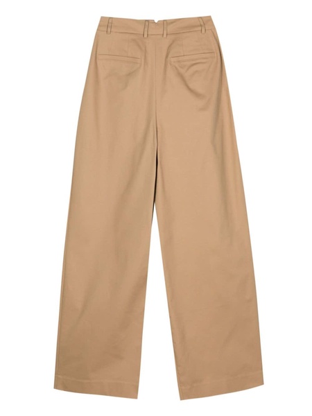 Furlong mid-rise wide-leg trousers