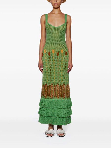 Viento Verde ruffled dress