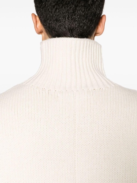 Baron high-neck wool jumper