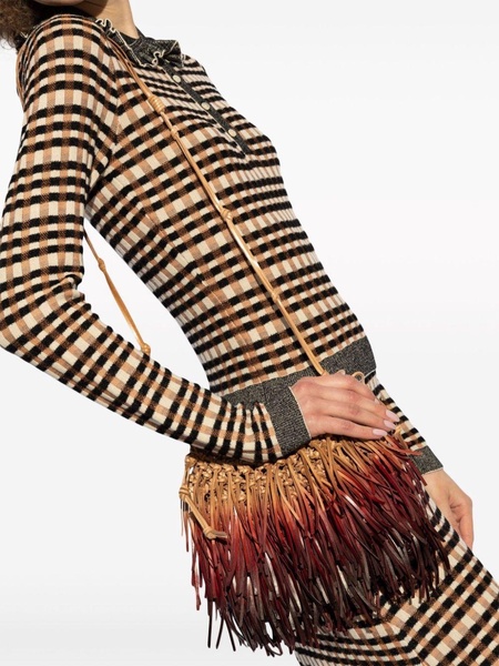 Valeria fringed cross body bag