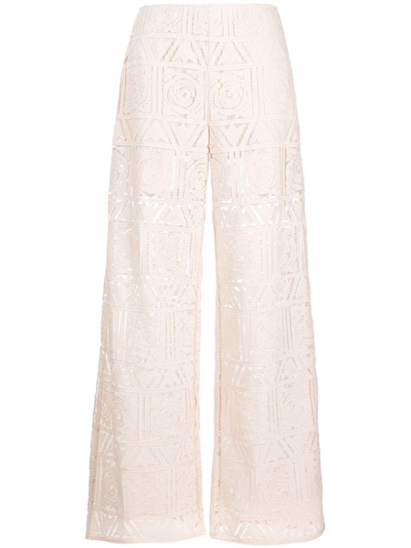 Sia semi-sheer trousers 