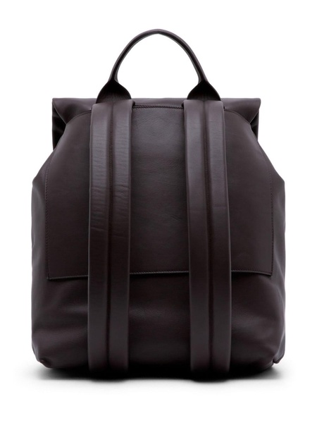 leather backpack