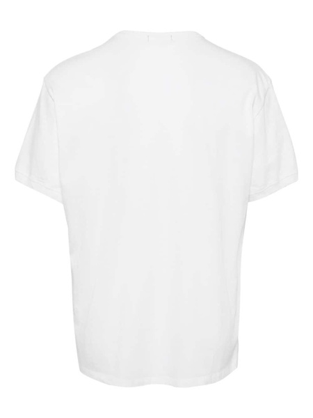 Slub crew-neck T-shirt