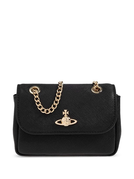 Victoria leather shoulder bag