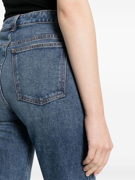 The Danielle high-rise slim jeans