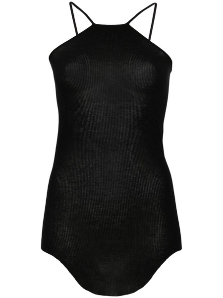 Rick Owens Scorpio Ribbed-Knit Tank Top