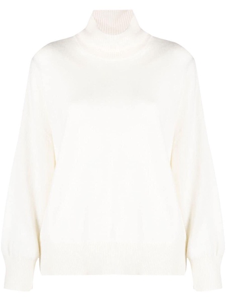 long-sleeve roll-neck jumper