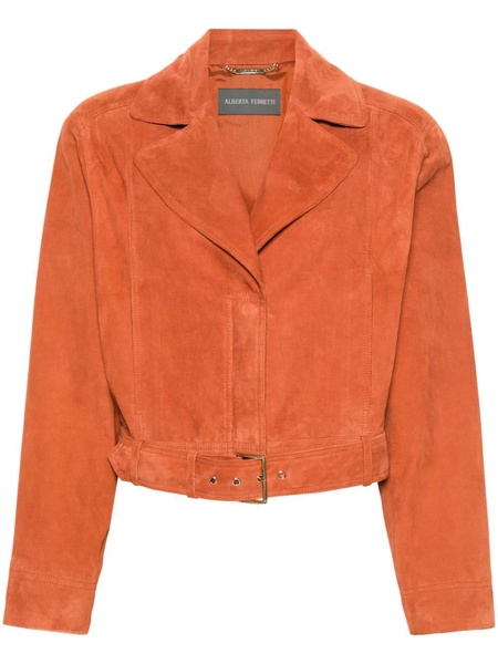 suede biker jacket