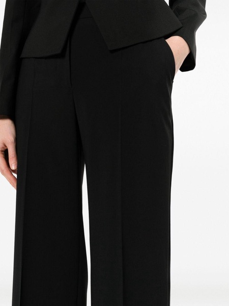 straight virgin wool trousers