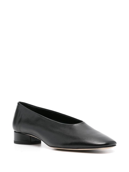 Delia 25mm leather pumps