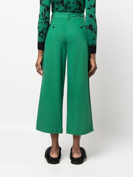 Drapey Suiting wide-leg tailored trousers