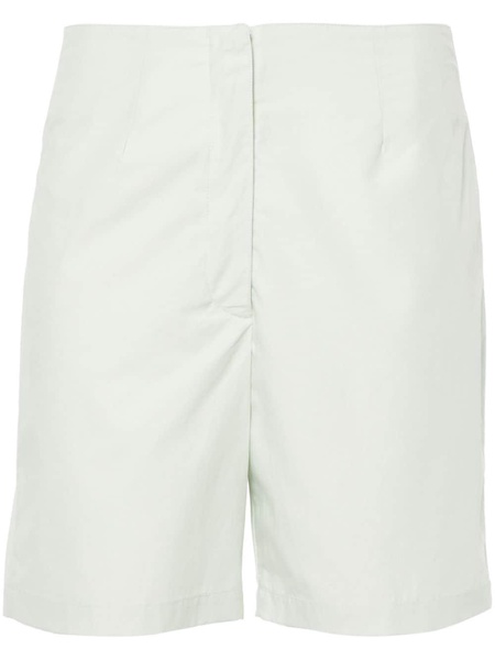 dart-detail cotton shorts