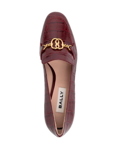 Obrien 60mm leather pumps