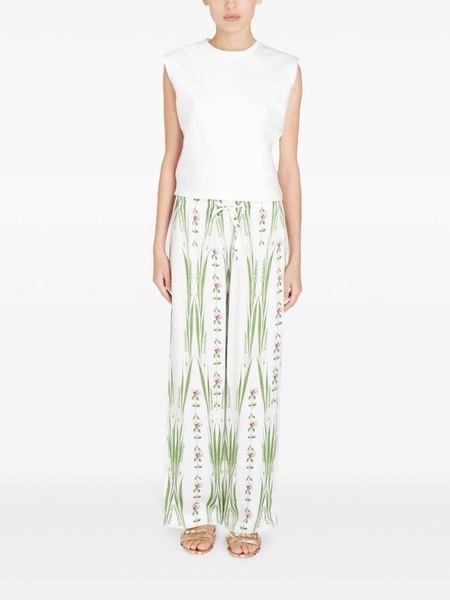 Jardin du Cap-print trousers