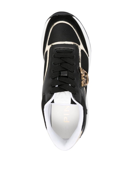 Love Birds leather sneakers