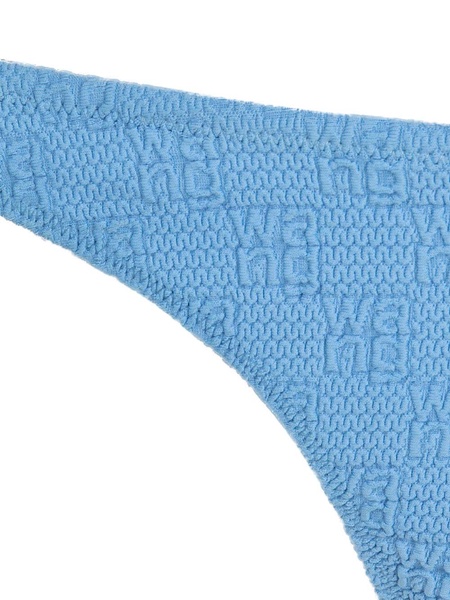 logo-knit bikini bottoms