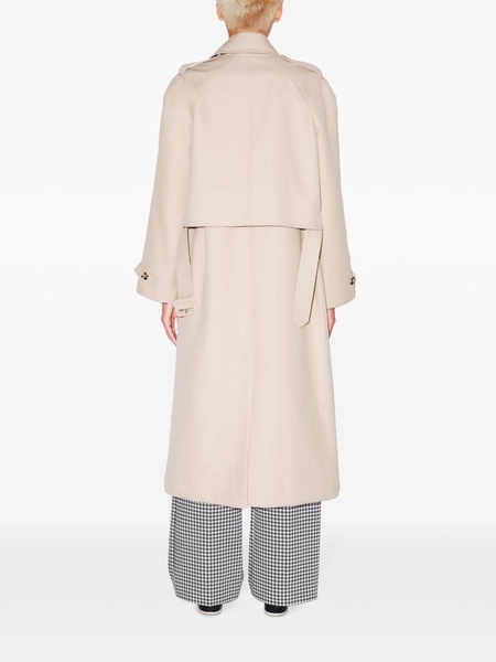 detachable-panel trench coat