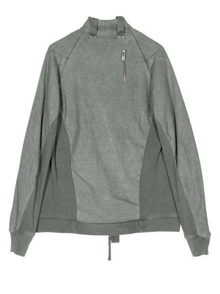 garment-dyed cotton jersey jacket