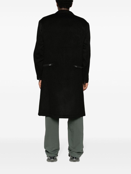 x Adidas tailored single-breasted coat