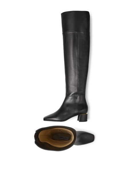 Loren 45 leather over-the-knee boots