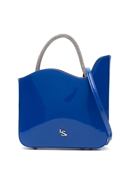 Ivy patent-leather tote bag