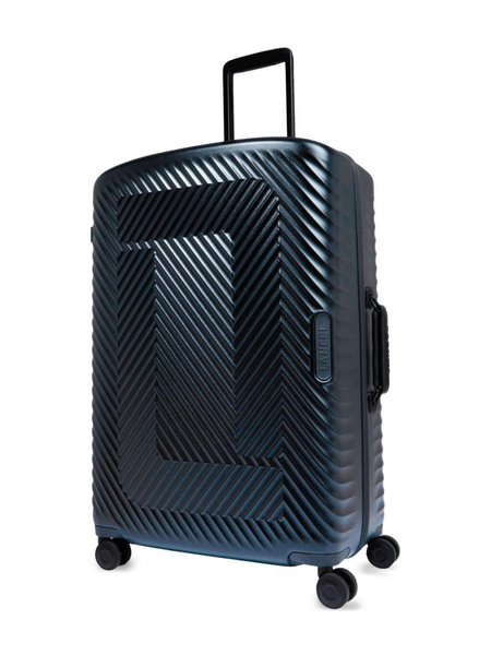 Atlas logo-embossed suitcase 