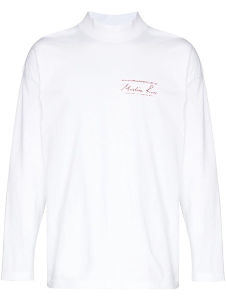 logo-print long-sleeve T-shirt