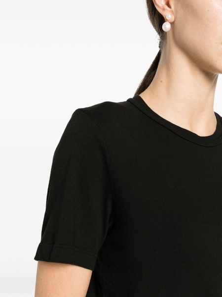 round-neck cotton T-shirt