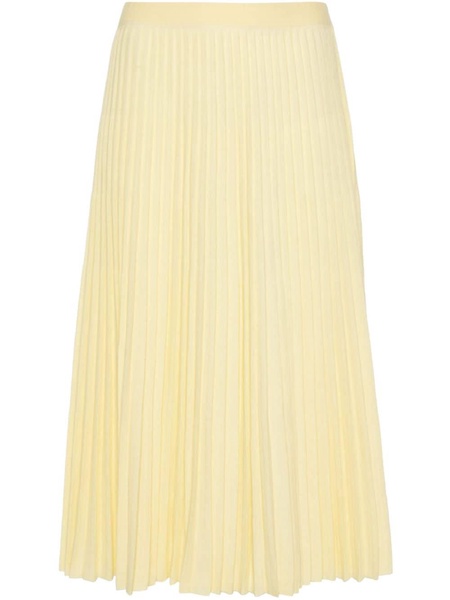 A-line pleated skirt