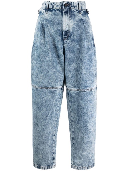 high-waisted Shobak jeans