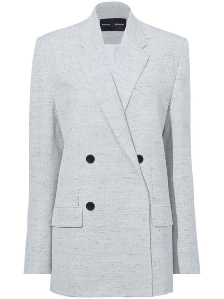 Hadley mélange-effect blazer