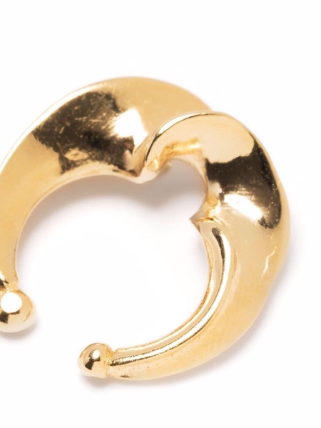 Wave vermeil earcuff