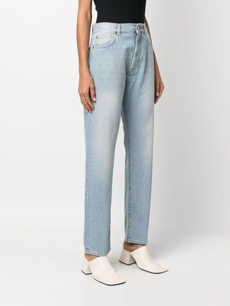 Wular high-rise straight-leg jeans