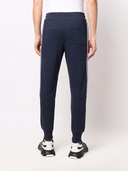 logo-tape cotton-blend track pants