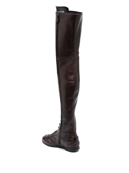 thigh-high boots